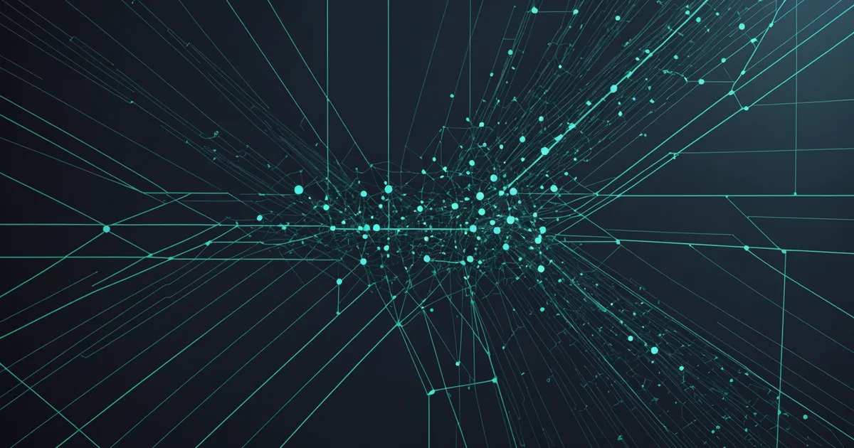 Abstract divide between a locked data vault and a vibrant map, representing the accessibility barrier